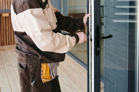 Cleaning And Polishing Glass Door Installation in Apopka, FL